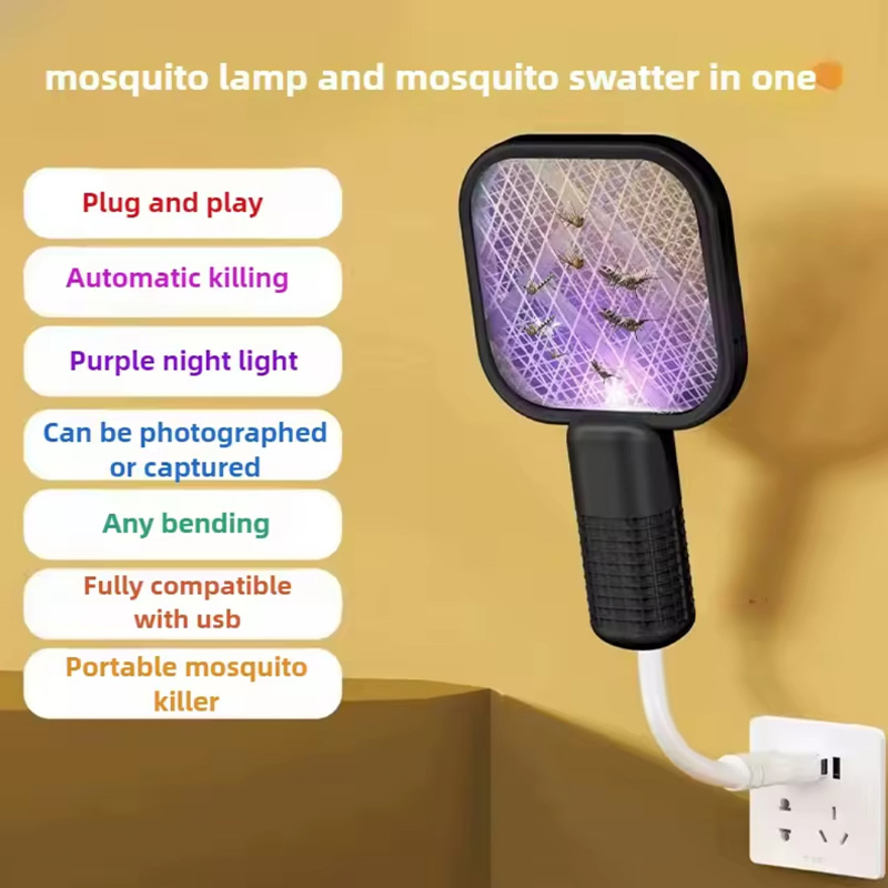 حشره کش برقی قابل حمل سفر و کمپینگ مدل USB