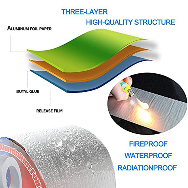 چسب آلومینیومی حرفه ای ضد آب مدل 3 متری