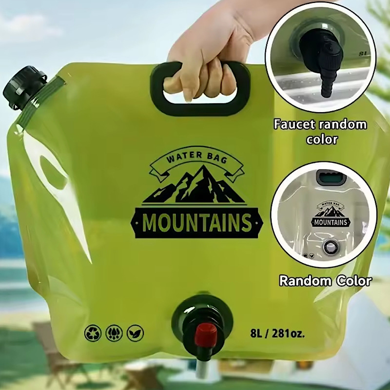 گالن آب شیر دار 8 لیتری مدل تاشو