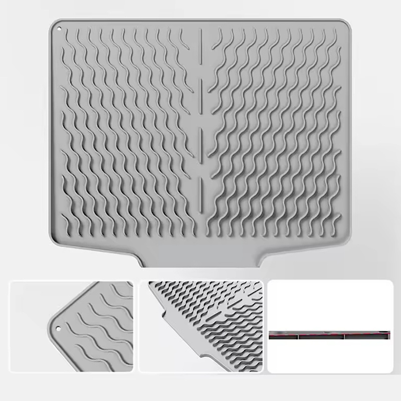 پد آبچکان ضدلغزش کنار سینک مدل سیلیکونی