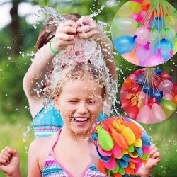 بادکنک آب بازی کودکان بسته 111 توپ آبی