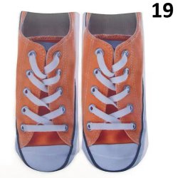 جوراب طرح کتانی آل استار