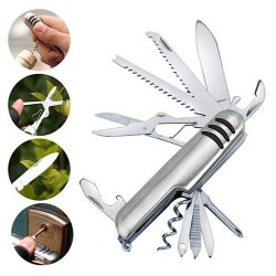 ابزار 11 کاره اضطراری سفر و کمپینگ مدل جیبی